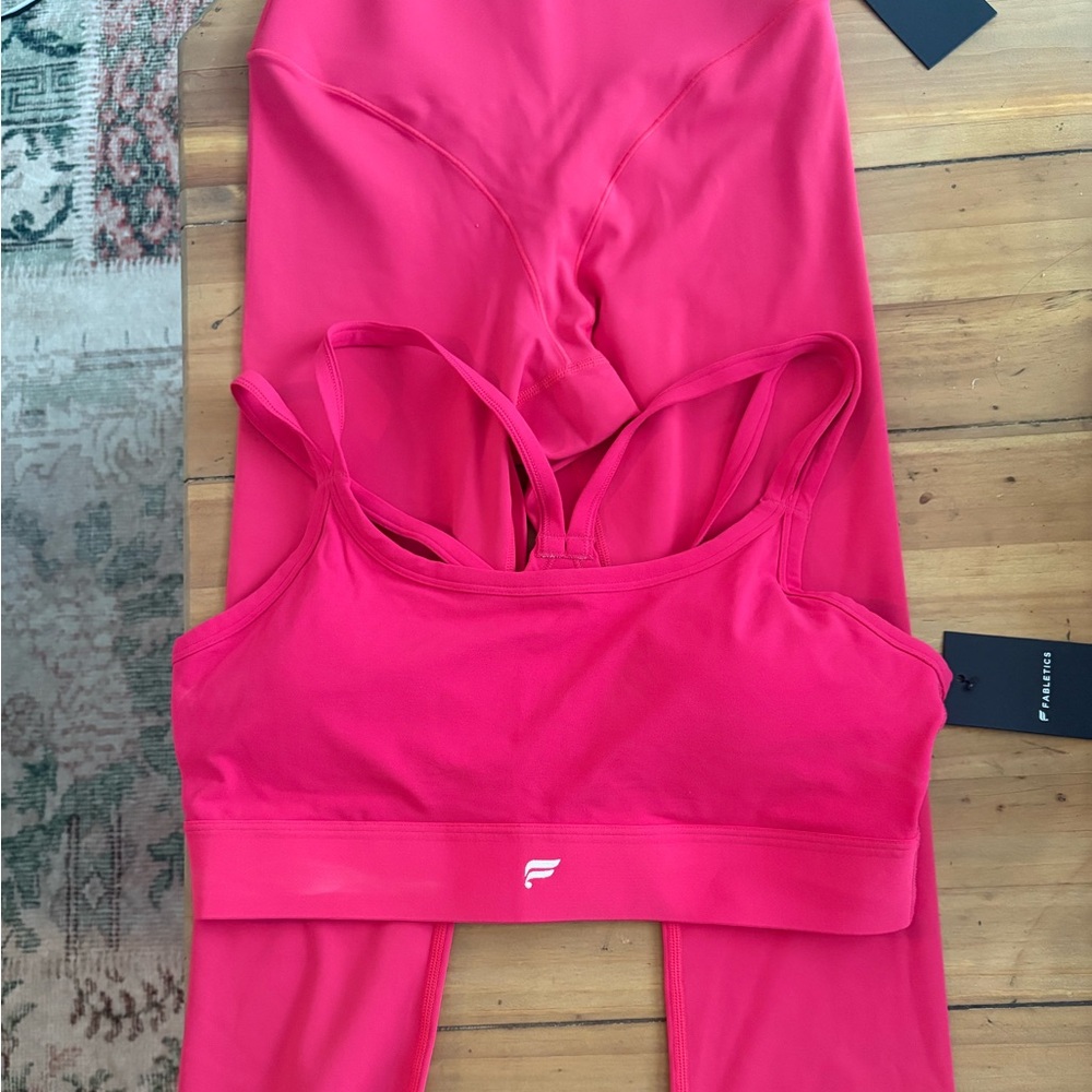 Fabletics Hot Pink Activewear Set